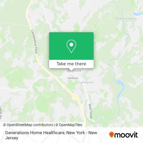 Generations Home Healthcare map