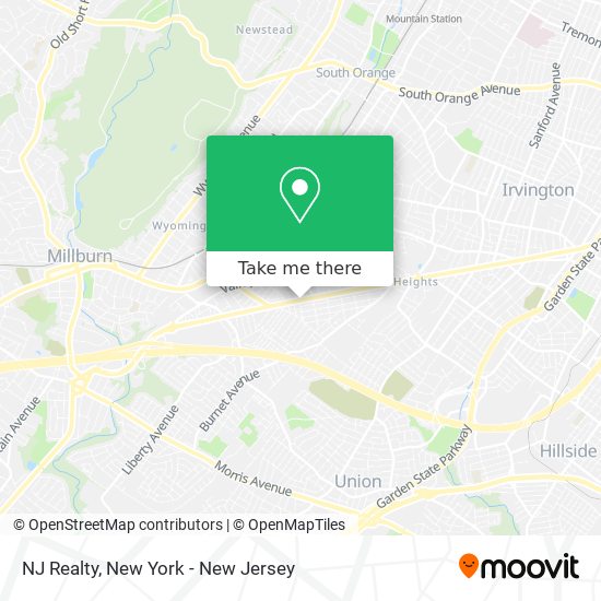 NJ Realty map