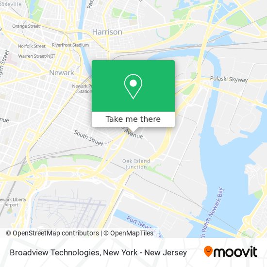 Mapa de Broadview Technologies