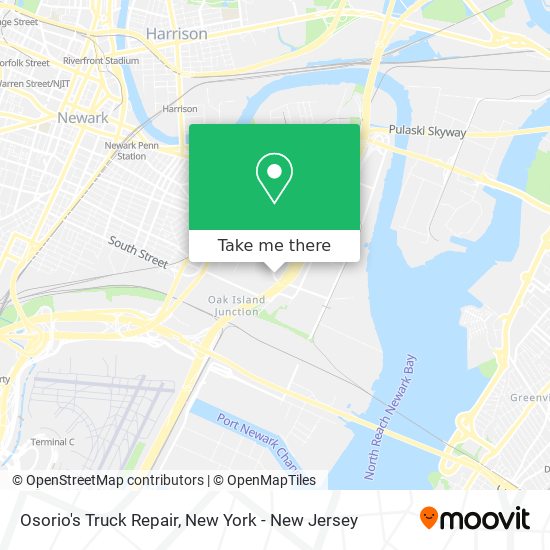 Osorio's Truck Repair map