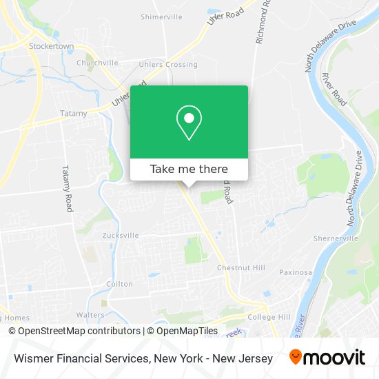 Mapa de Wismer Financial Services