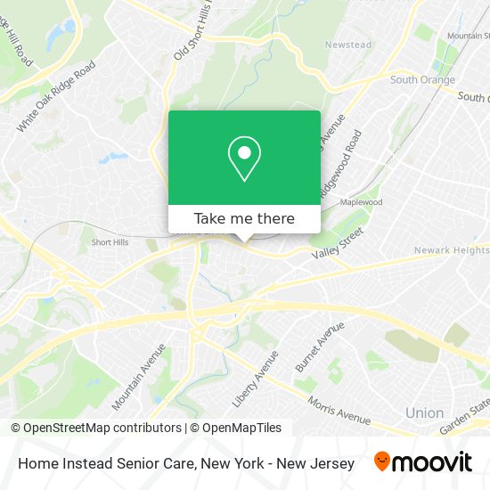 Mapa de Home Instead Senior Care