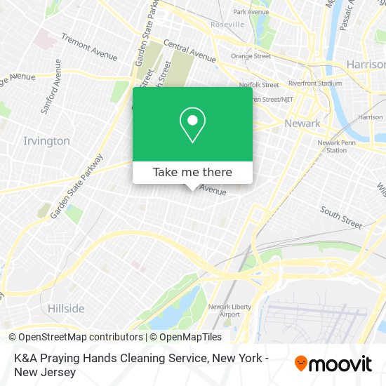 K&A Praying Hands Cleaning Service map