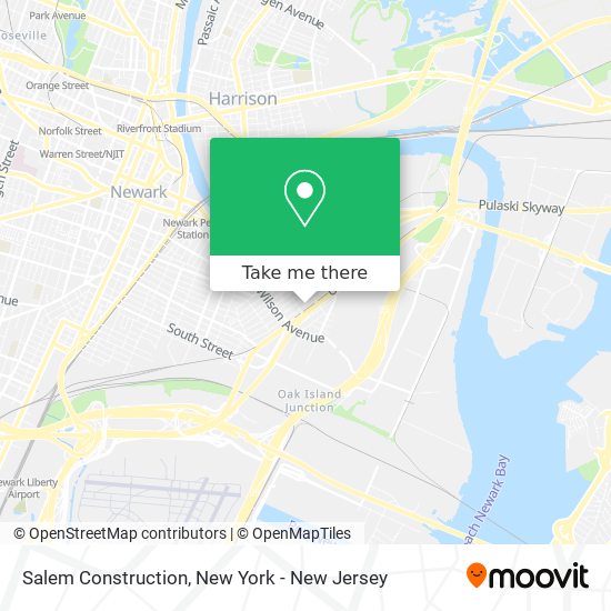 Salem Construction map