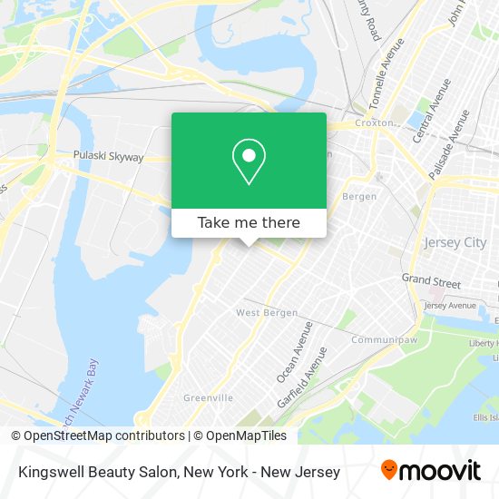 Mapa de Kingswell Beauty Salon