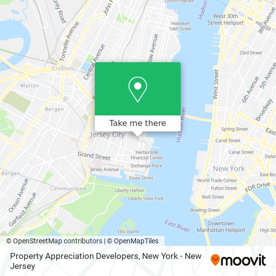 Property Appreciation Developers map