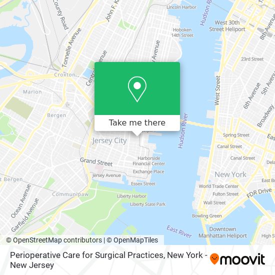 Perioperative Care for Surgical Practices map