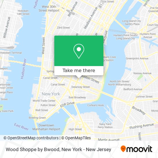 Mapa de Wood Shoppe by Bwood