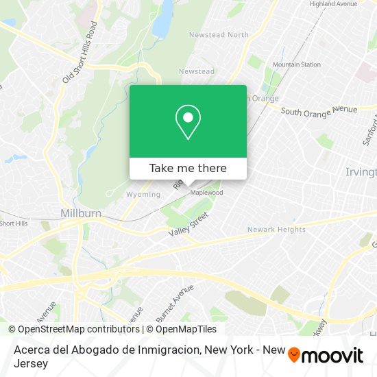 Acerca del Abogado de Inmigracion map