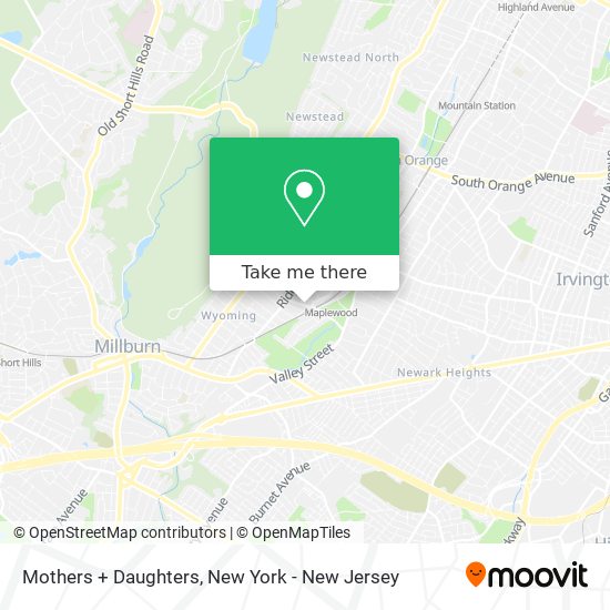 Mothers + Daughters map