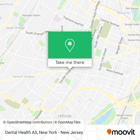 Dental Health AS map