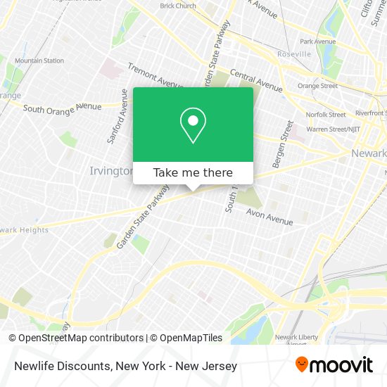 Newlife Discounts map