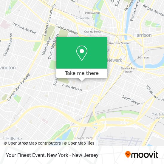 Mapa de Your Finest Event