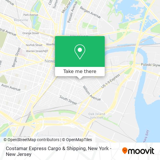 Costamar Express Cargo & Shipping map