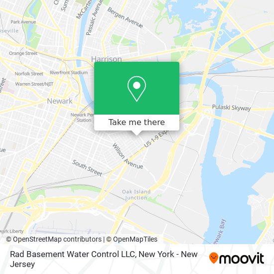 Mapa de Rad Basement Water Control LLC