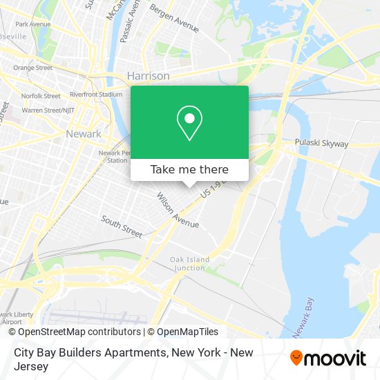 Mapa de City Bay Builders Apartments