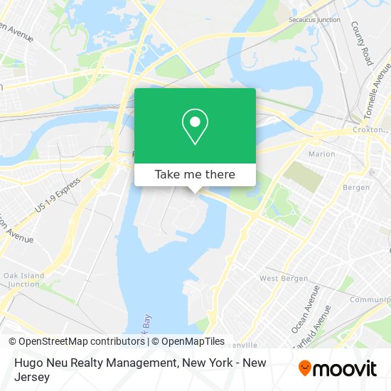 Mapa de Hugo Neu Realty Management