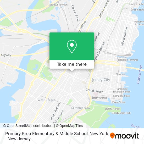 Primary Prep Elementary & Middle School map