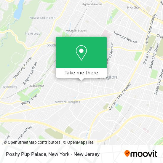 Mapa de Poshy Pup Palace
