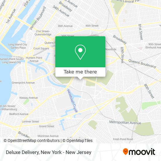 Deluxe Delivery map