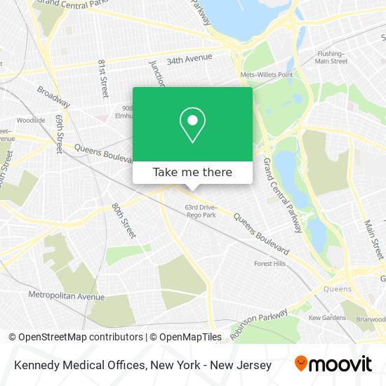 Kennedy Medical Offices map