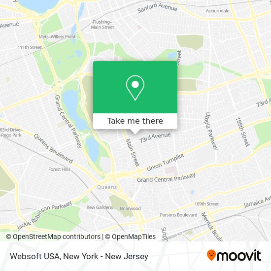 Websoft USA map