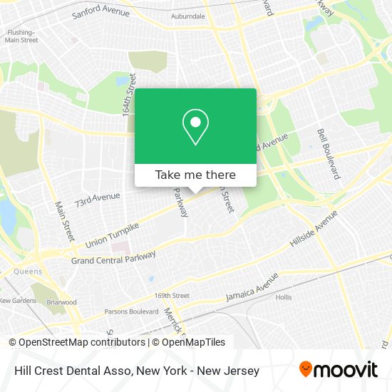 Mapa de Hill Crest Dental Asso