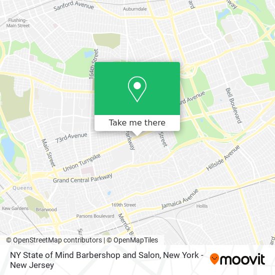 Mapa de NY State of Mind Barbershop and Salon