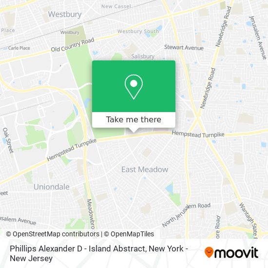 Mapa de Phillips Alexander D - Island Abstract