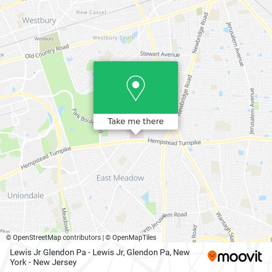 Mapa de Lewis Jr Glendon Pa - Lewis Jr, Glendon Pa