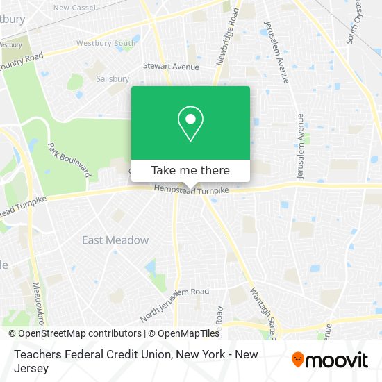 Teachers Federal Credit Union map