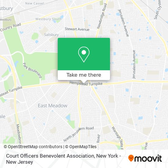 Mapa de Court Officers Benevolent Association