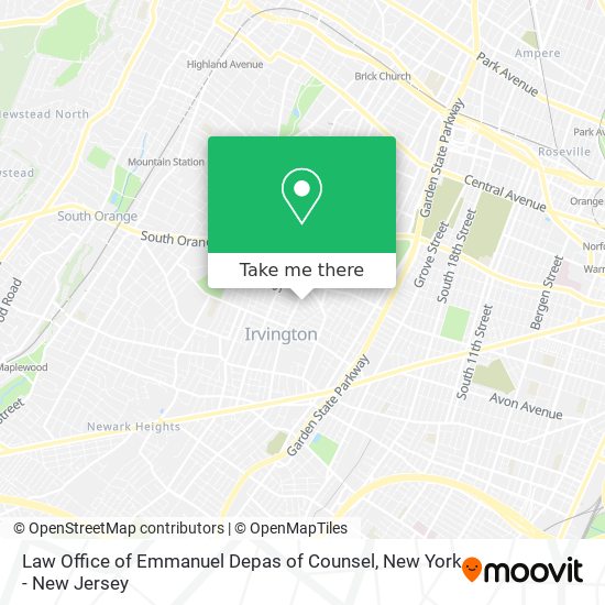Law Office of Emmanuel Depas of Counsel map