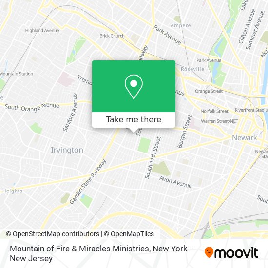 Mapa de Mountain of Fire & Miracles Ministries