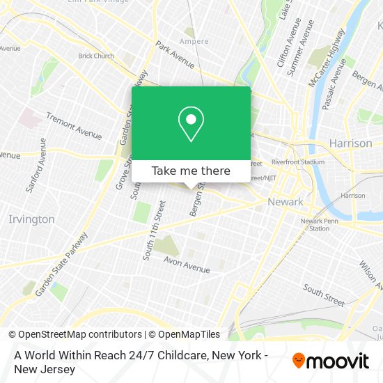 A World Within Reach 24 / 7 Childcare map