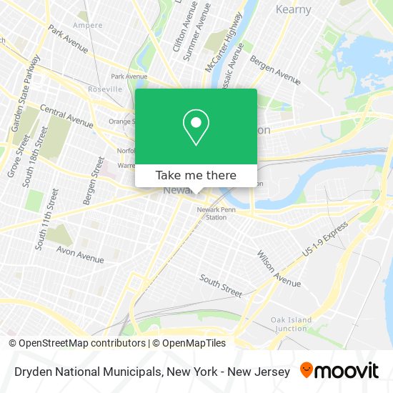 Dryden National Municipals map
