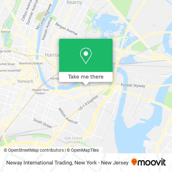 Neway International Trading map