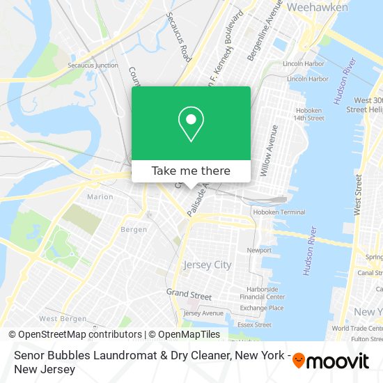 Mapa de Senor Bubbles Laundromat & Dry Cleaner