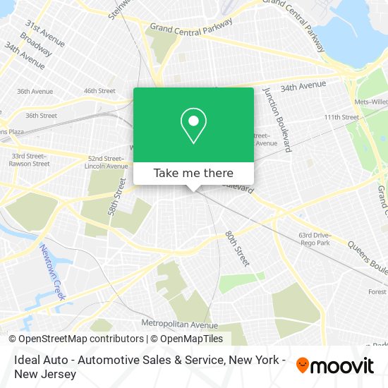 Ideal Auto - Automotive Sales & Service map