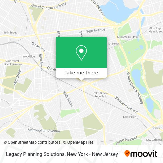 Legacy Planning Solutions map