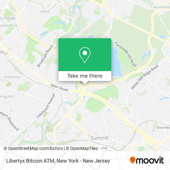 Mapa de Libertyx Bitcoin ATM