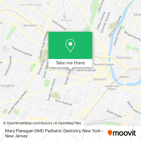 Mapa de Mary Flanagan DMD Pediatric Dentistry