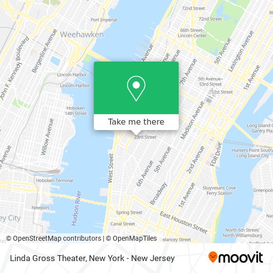 Linda Gross Theater map