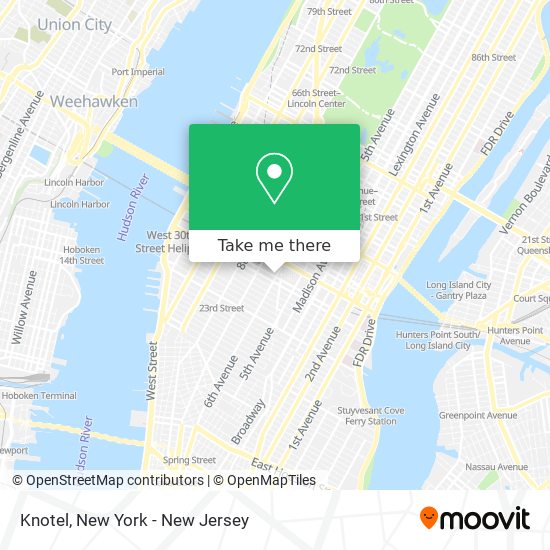 Knotel map