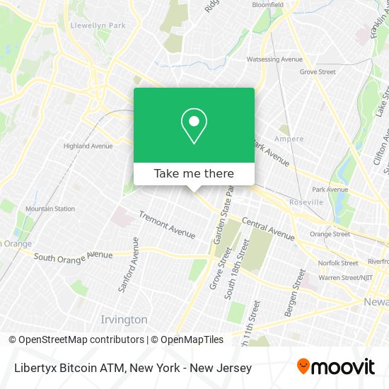 Libertyx Bitcoin ATM map