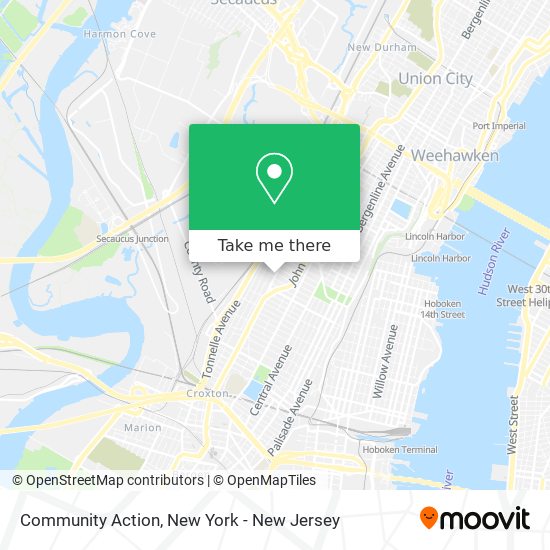 Mapa de Community Action