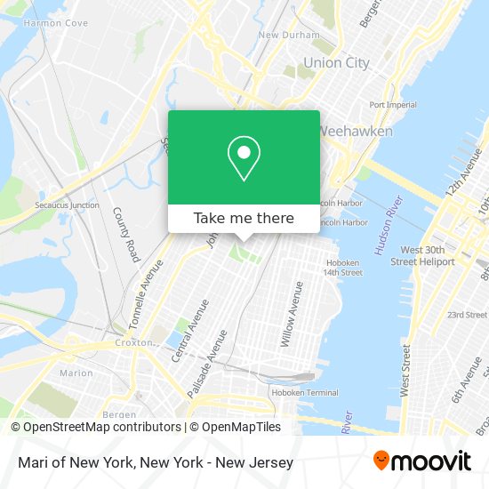 Mari of New York map