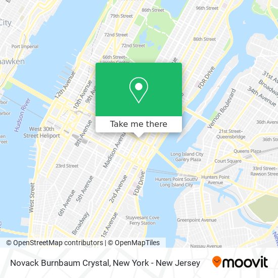 Mapa de Novack Burnbaum Crystal