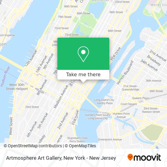 Artmosphere Art Gallery map