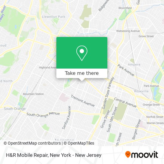 Mapa de H&R Mobile Repair